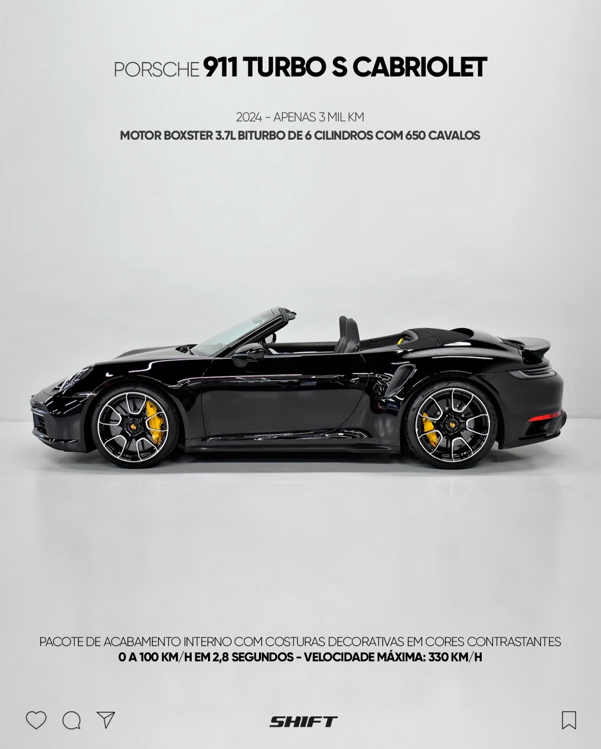 Porsche 911 TURBO S CABRIOLET