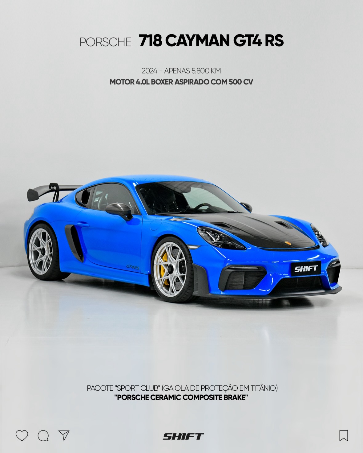 Porsche 718 CAYMAN GT4 RS 2024