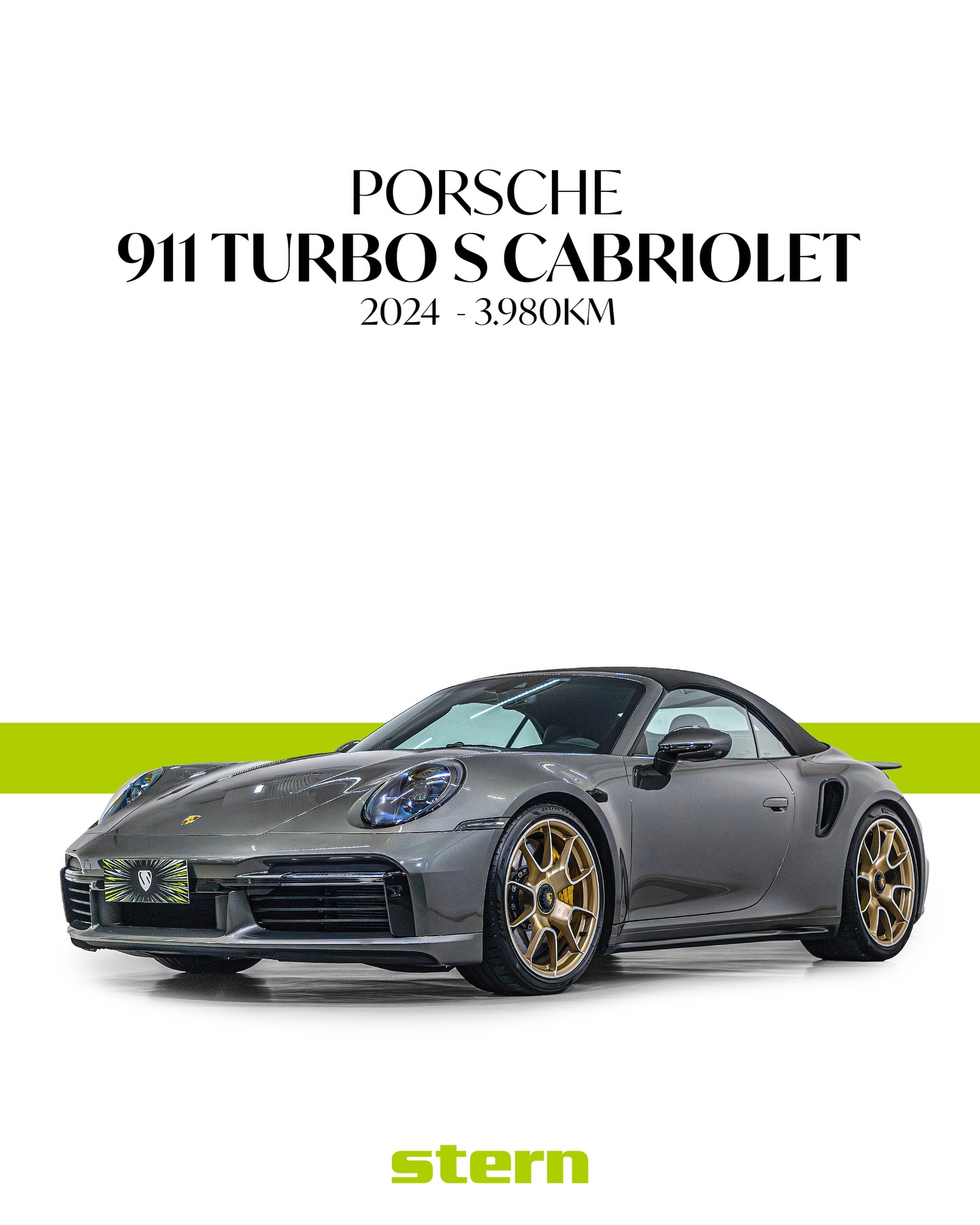 Porsche 911 Turbo S Cabriolet